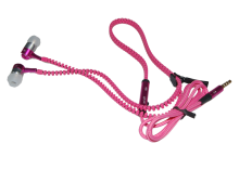 Zipp hörlurar Rosa - 3.5 mm utttag