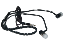 Zipp hörlurar Svarta - 3.5 mm utttag