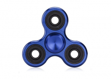 Fidget Spinner - Metall Blå