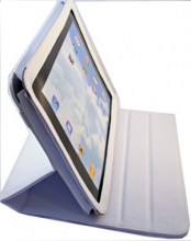 iPad skyddsfodral vitt konstläder